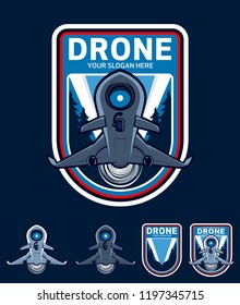 Drone Quadqopter Logo