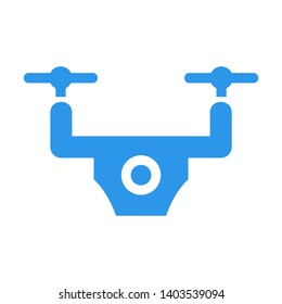 Drone. Drone quadrocopter. EPS 10. - Vector