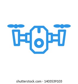 Drone. Drone quadrocopter. EPS 10. - Vector