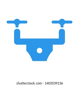 Drone. Drone quadrocopter. EPS 10. - Vector