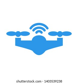 Drone. Drone quadrocopter. EPS 10. - Vector