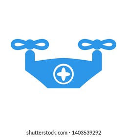 Drone. Drone quadrocopter. EPS 10. - Vector