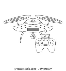 drone with remote control device technologies design