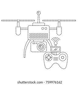 drone with remote control device technologies design