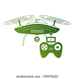 drone with remote control device technologies design