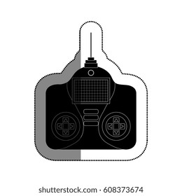 drone remote control isolated icon
