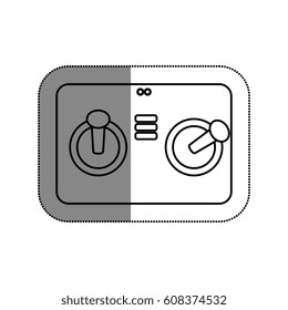 drone remote control isolated icon