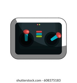 drone remote control isolated icon