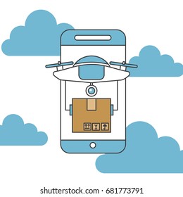 Drone send correspondences