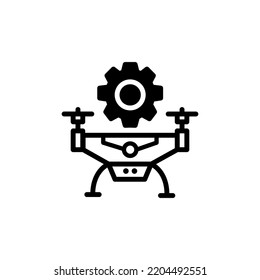 drone settings icon illustration design
