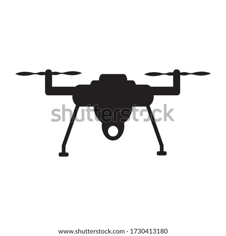Drone sign, symbol, Vector pictogram