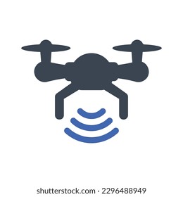 Icono de señal de drones, Vector Graphics