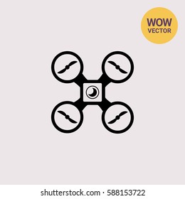 Drone Surveillance Icon