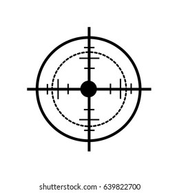 drone target isolated icon vector illustration design
