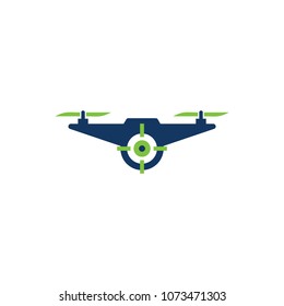 Drone Target Logo Icon Design