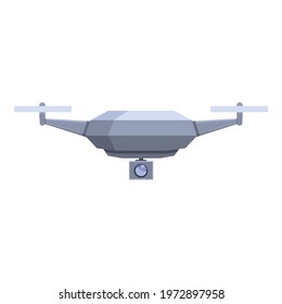 Drone technology application icon. Cartoon of Drone technology application vector icon for web design isolated on white background