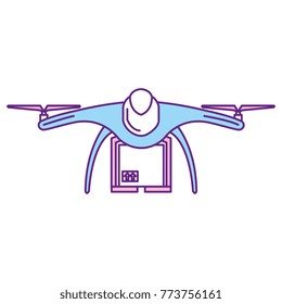 drone technology with box