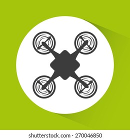 drone technology design, vector illustration eps10 graphic 