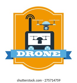 drone technology design, vector illustration eps10 graphic 