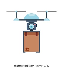 drone technology design, vector illustration eps10 graphic 