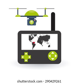 drone technology design, vector illustration eps10 graphic 