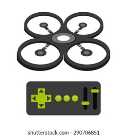 drone technology design, vector illustration eps10 graphic 