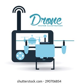 drone technology design, vector illustration eps10 graphic 