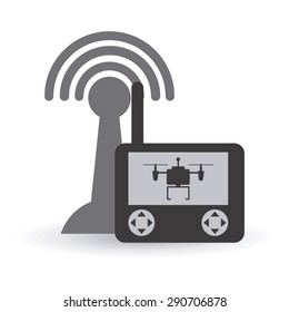 drone technology design, vector illustration eps10 graphic 