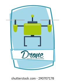 drone technology design, vector illustration eps10 graphic 