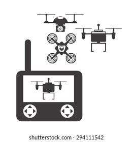 drone technology design, vector illustration eps10 graphic 