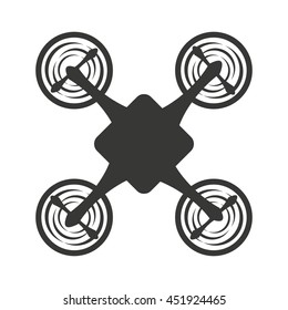 drone technology isolated icon design, vector illustration  graphic 
