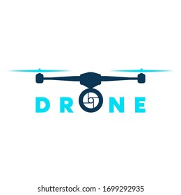 Logo, Symbol und Illustration der Drohnentechnologie