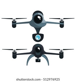 drone technology modern icon