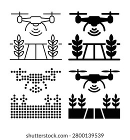Drone technology in modern precision agriculture and farming techniques