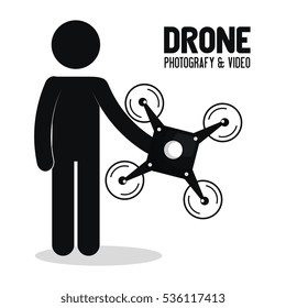 drone technology service icon