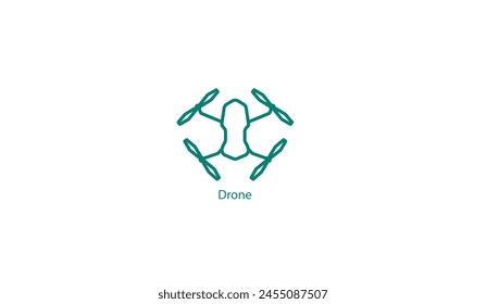Drone Technology Vector Icon Illustration