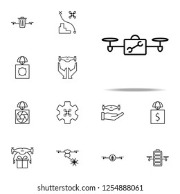 drone tools icon. Drones icons universal set for web and mobile