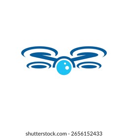 drone vector abstract modern logo