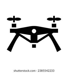 Drone Vector Glyph Icon For Personal And Commercial Use.
