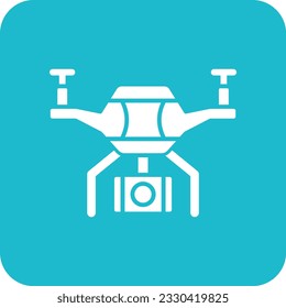 Drone vector icon. Can be used for printing, mobile and web applications.