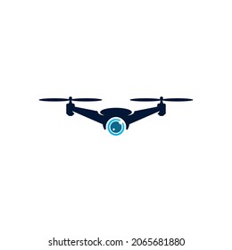 Drone vector icon design illustration template