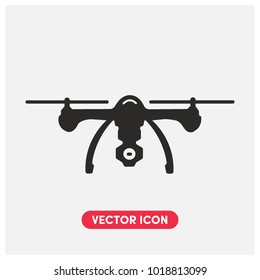 Drone Vector Icon Illustration