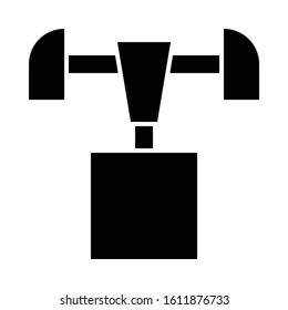 drone vector icon or logo illustration on white background. Perfect use for website, pattern, design, etc.