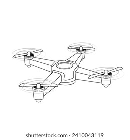 Drone vector icon.illustration.You can use all work(for web for print)