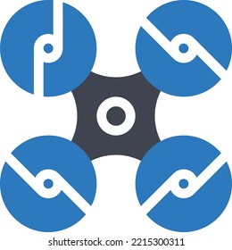 drone  Vector illustration on a transparent background. Premium quality symmbols. Glyphs vector icons for concept and graphic design. 

