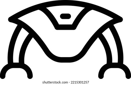 drone Vector illustration on a transparent background. Premium quality symmbols. Thin line vector icons for concept and graphic design.