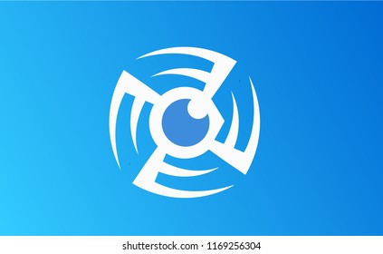 Drone vector logo