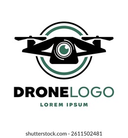 A drone vector logo design