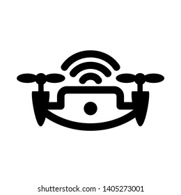 drones, vector illustration icons and logos - Vector
