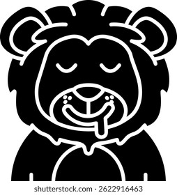 Drooling Line vector Icon Design